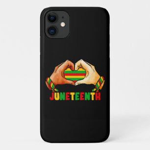 Capa Para iPhone 11 Juneteenth Coração