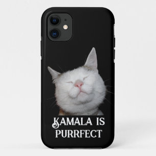 Capa Para iPhone 11 Kamala é Purrfect