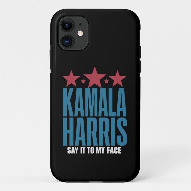 Capa Para iPhone 11 Kamala Harris Se Tiveres Algo Para Dizer (Verso)