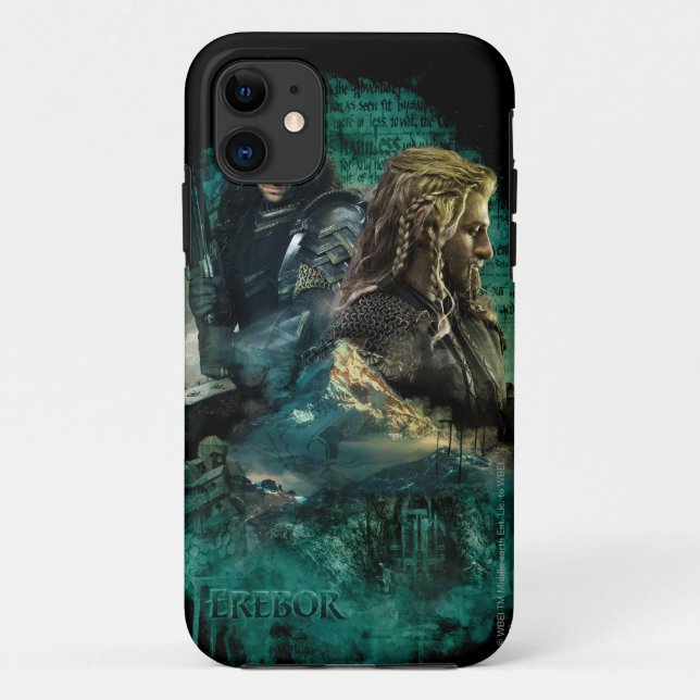 Capa Para iPhone 11 Kili & Fili sobre Erebor (Verso)
