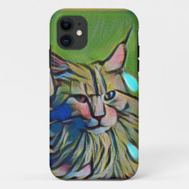 Capa Para iPhone 11 Kitten Maravilhoso