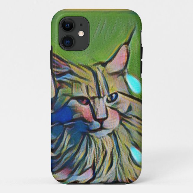 Capa Para iPhone 11 Kitten Maravilhoso (Verso)