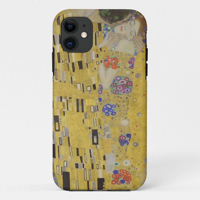 Capa Para iPhone 11 Klimt é o Beijo (Verso)