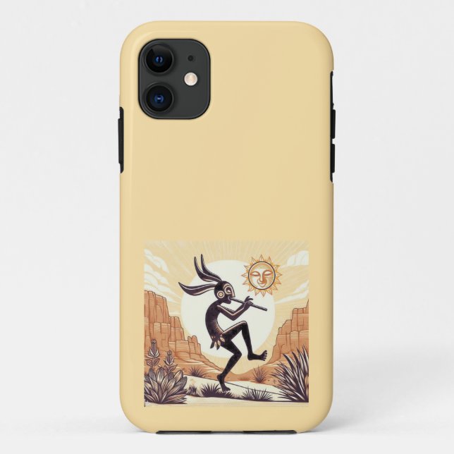 Capa Para iPhone 11 Kokopelli (Verso)
