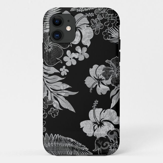 Capa Para iPhone 11 Kona cronometra o iPhone do hibiscus 5 casos (Verso)