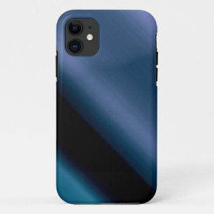 Capa Para iPhone 11 L vago abstrato Azul-Preto