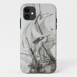 Capa Para iPhone 11 La Montagne, c.1794 (encerre w/c & a tinta)