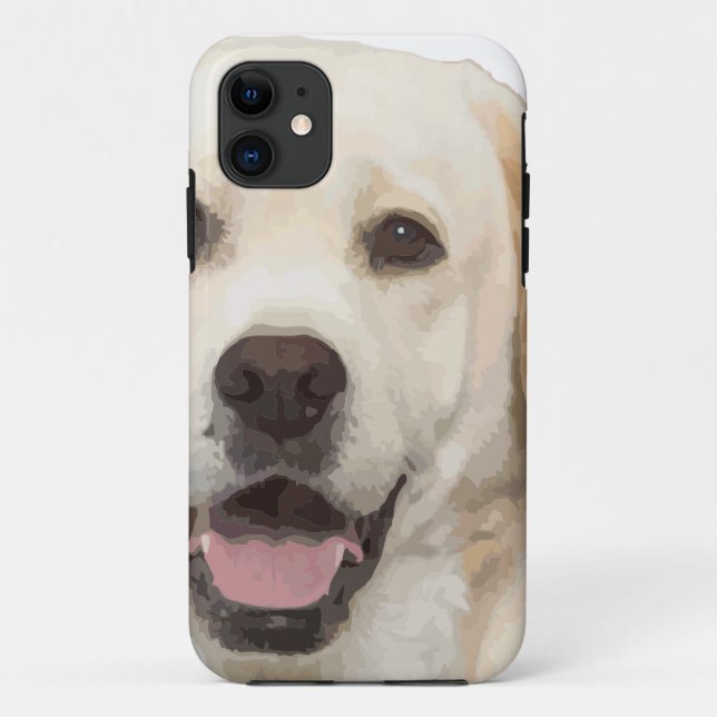 Capa Para iPhone 11 Labrador retriever 1 (Verso)