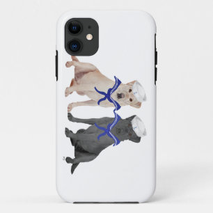 Capa Para iPhone 11 Labradores Retriever Amarelos e Pretos