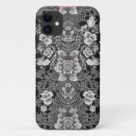 Capa Para iPhone 11 Lace Floral Harmony