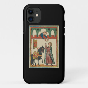 Capa Para iPhone 11 Lady Awarding Knight A Garland, 14 século