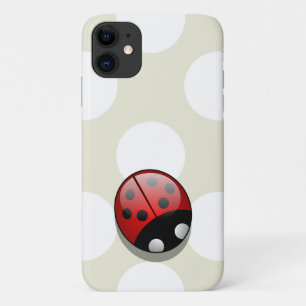 Capa Para iPhone 11 Ladybug, Cute Ladybug, Red Ladybug, Ladybird