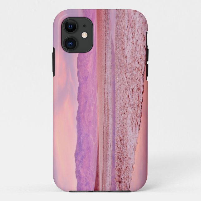 Capa Para iPhone 11 Lago o Vale da Morte salt Water (Verso)