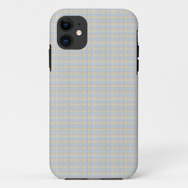 Capa Para iPhone 11 Lago Textuturado Squares (Verso)