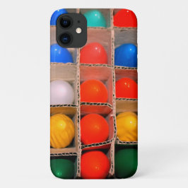 Capa Para iPhone 11 Lâmpadas de Natal Coloridas Antigas
