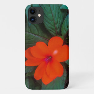 Capa Para iPhone 11 Laranja Impatite Flor