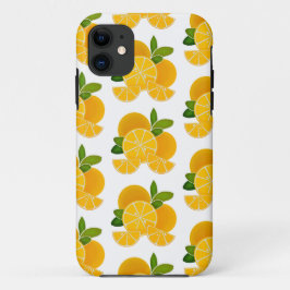 Capa Para iPhone 11 Laranjas, fatias de laranja, frutas de citrinos