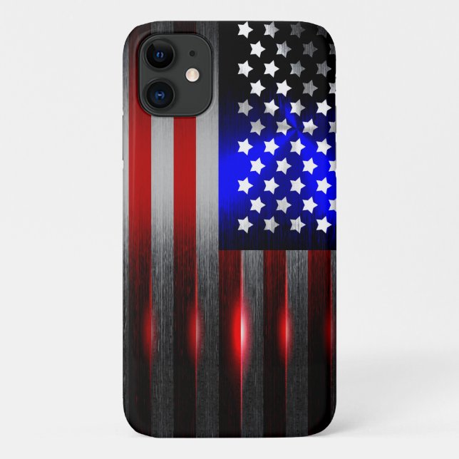 Capa Para iPhone 11 Laser de Ponta Sinal Americano 1 (Verso)