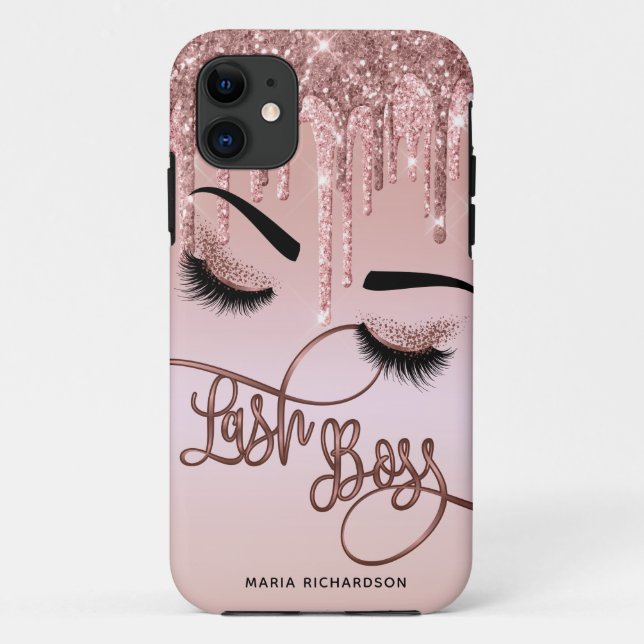 Capa Para iPhone 11 Lash Boss Makeup Olhos-De-Cobra Olhos-De-Cobra Got (Verso)