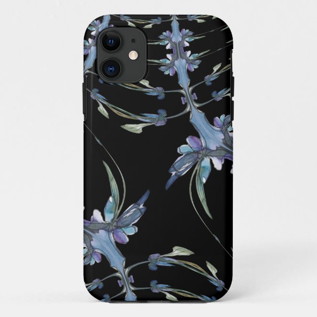 Capa Para iPhone 11 Lavanda Herb Tie Dye (Verso)