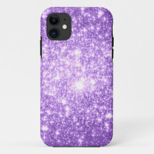 Capa Para iPhone 11 Lavanda Purple Stars