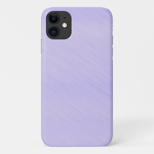 Capa Para iPhone 11 Lavanda simples (Verso)