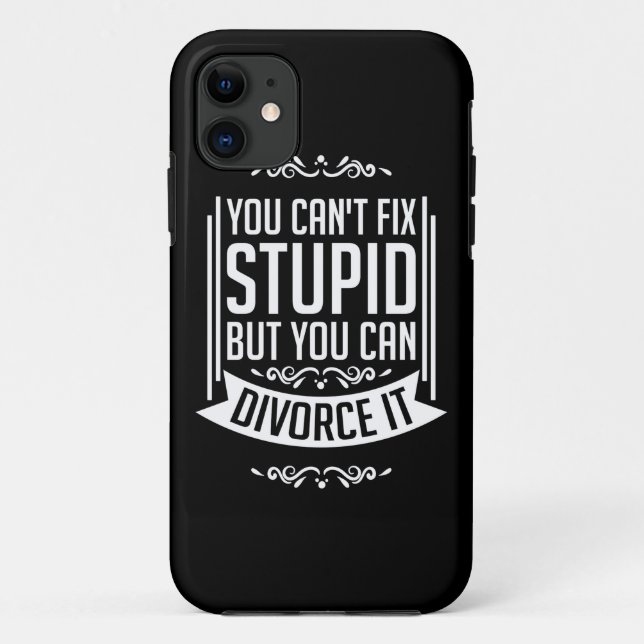 Capa Para iPhone 11 Lawyer Can Divorce It (Verso)