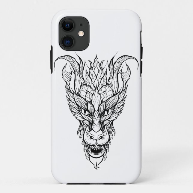Capa Para iPhone 11 Leaf Dragon (Verso)