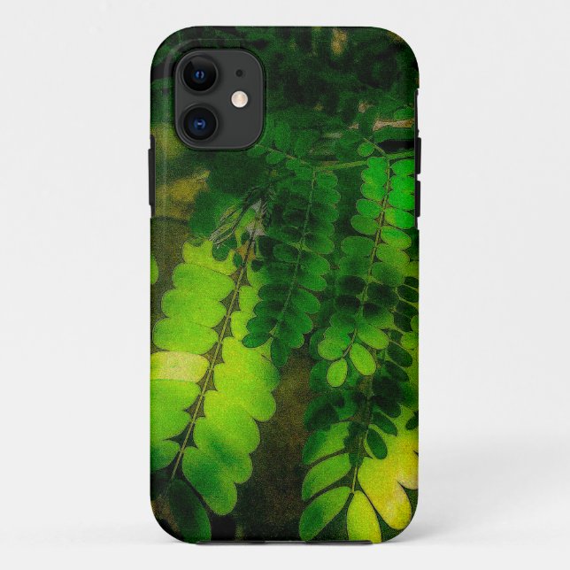 Capa Para iPhone 11 Leafy Greens (Verso)