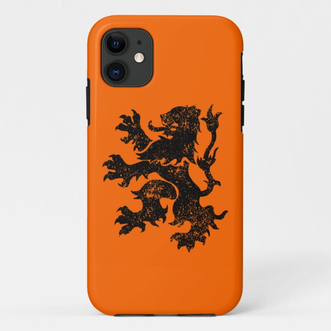 Capa Para iPhone 11 Leão Holandês (Verso)