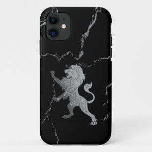 Capa Para iPhone 11 Leão Real Silver