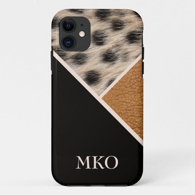 Capa Para iPhone 11 Legal Cheetah Monogrammed (Verso)