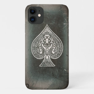 Capa Para iPhone 11 Legal Grunge Retro Artístico Ace De Espadas