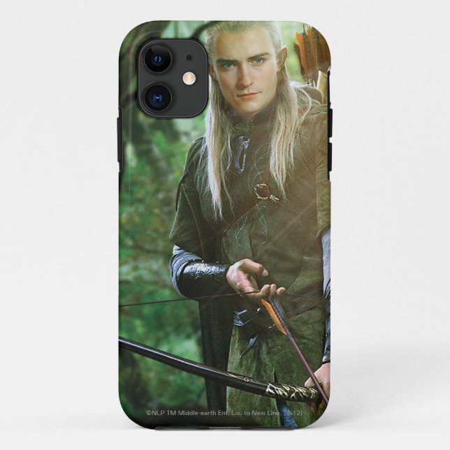 Capa Para iPhone 11 LEGOLAS GREENLEAF™ com arco (Verso)