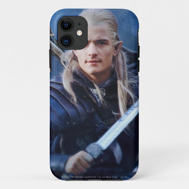 Capa Para iPhone 11 LEGOLAS GREENLEAF™ em azul (Verso)