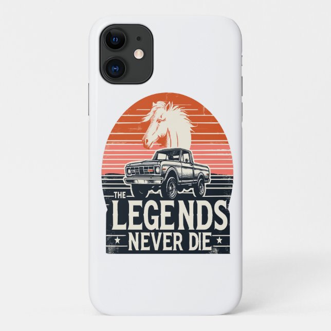 Capa Para iPhone 11 Lendas nunca morrem (Verso)
