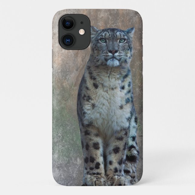 Capa para iPhone 11 Leopard Lookout (Verso)