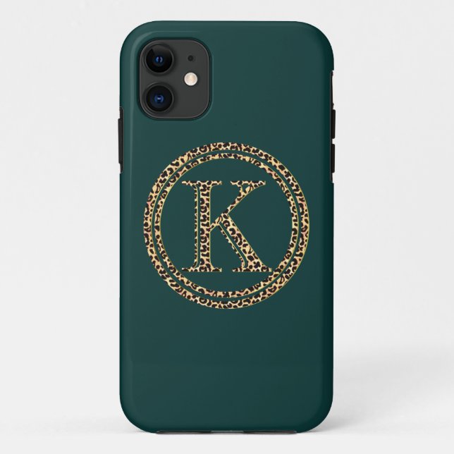 Capa Para iPhone 11 Leopardo K (Verso)
