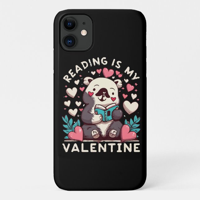 Capa Para iPhone 11 Ler É Meu Namorado (Verso)