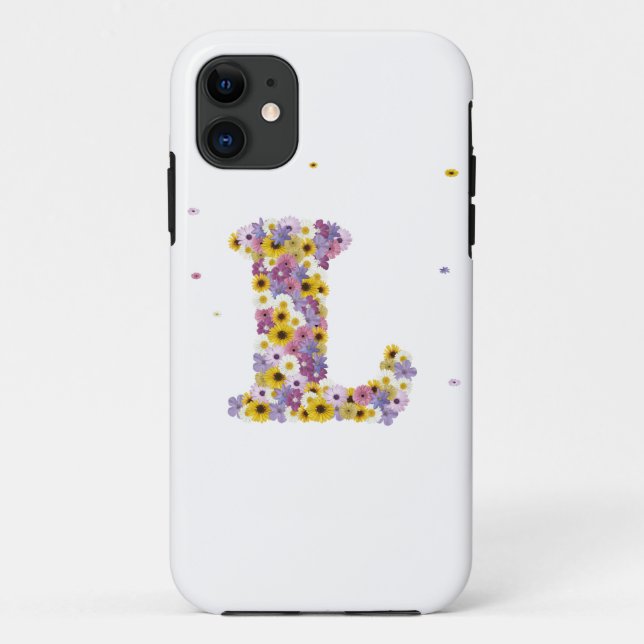 Capa Para iPhone 11 Letra lente L (Verso)