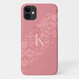 Capa Para iPhone 11 Letra Ruddy Pink Batik