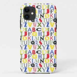 Capa Para iPhone 11 Letras coloridas de Megan Meagher