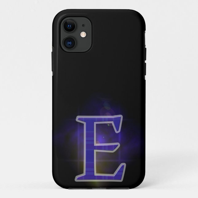 Capa Para iPhone 11 Letter E (Verso)