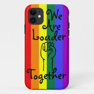 Capa Para iPhone 11 LGBTQIA+ Nós somos mais altos juntos