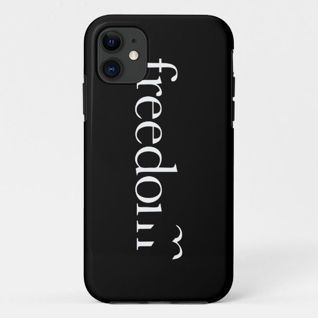 Capa Para iPhone 11 Liberdade (Verso)
