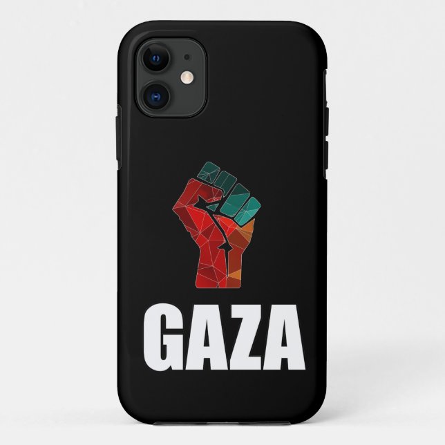Capa Para iPhone 11 Liberdade para Gaza Palestina (Verso)