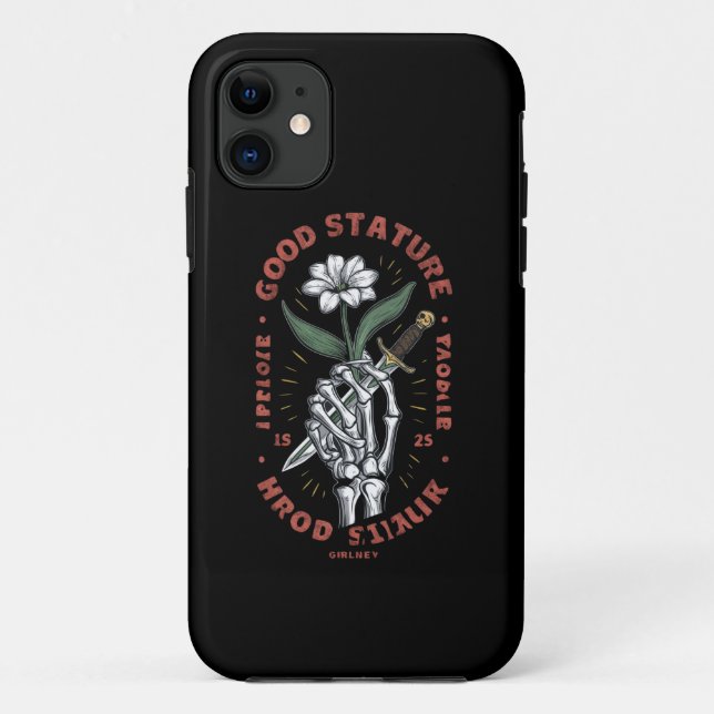 Capa Para iPhone 11 Lilly of Valley Flower mantida por aiPhone / iPad  (Verso)