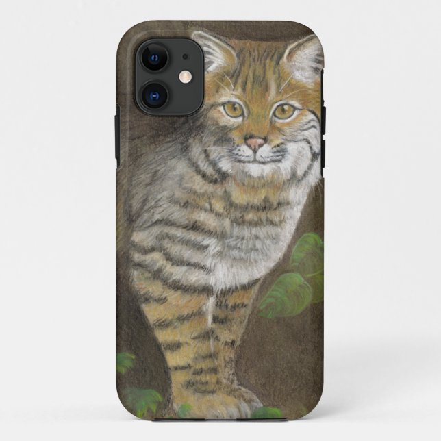 Capa Para iPhone 11 Lince-vermelho (Verso)