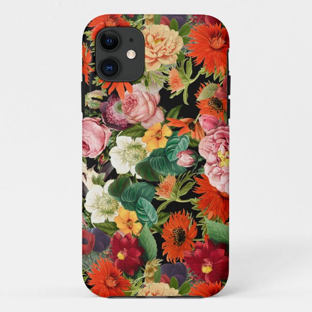 Capa Para iPhone 11 Linda flor (Verso)
