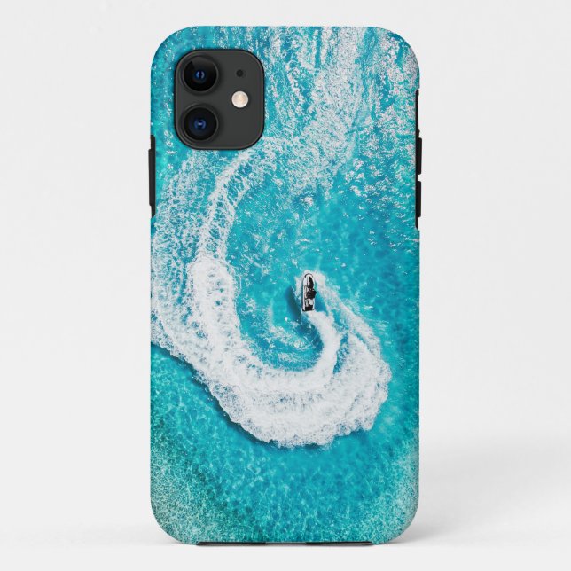 Capa Para iPhone 11 Lindas Criaturas Oceânicas (Verso)